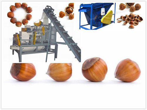 1000 kg/h Hazelnut Shelling and Separating Machine