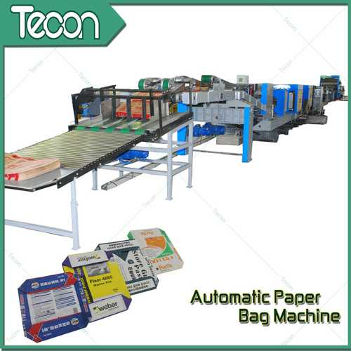 CE Certification Brown Paper Karft Paper Bag Making Machinery By Tecon Package Machinery Co., Ltd.