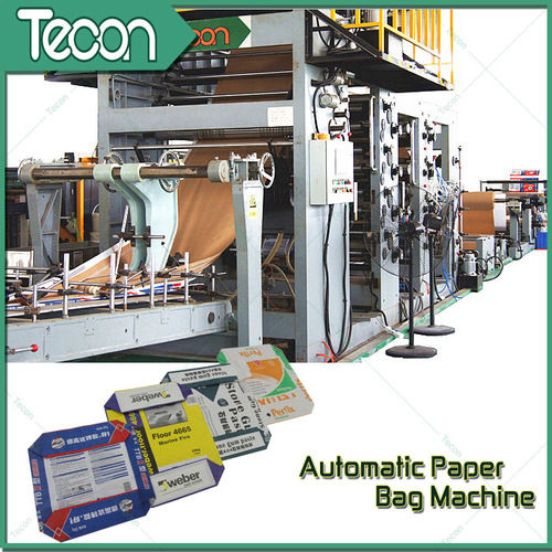 Auto Control Bottom Pasted Paper Bag Machine