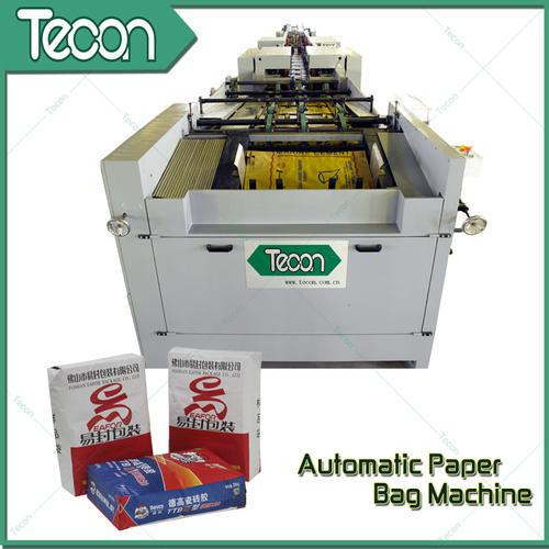 Cement, Chemical, Food Kraft Paper Bag Production Line By Tecon Package Machinery Co., Ltd.