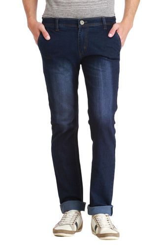 Breathable London Looks Slim Fit Blue Jeans