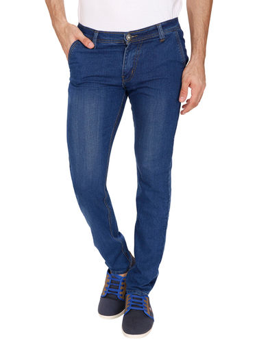 Regular London Looks Slim Fit Navy Blue Jeans