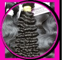 Machine Weft Curly Hair