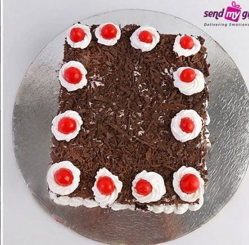 Black Forest Rectangular Cake