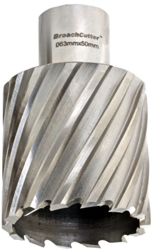 MechEl Annular Cutter Holder 1/2" Shank For 19mm Rota Broaches - 62mm OAL Tool Steel