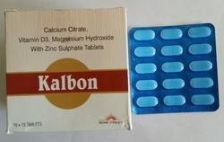 कैल्शियम साइट्रेट विट डी 3 और जिंक टैबलेट