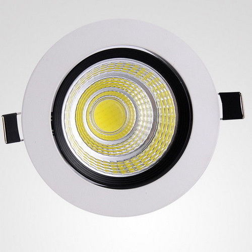 White & Green Cob Light