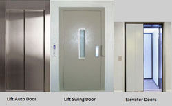 Polishing Elevator Swing Doors