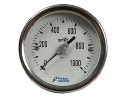 अल केस कैप्सूल प्रेशर गेज