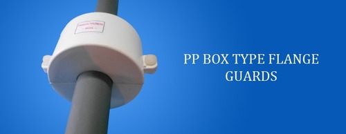 Vilot And Orange Pp Box Type Flange Guards