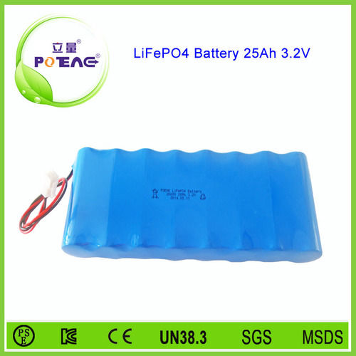 रिचार्जेबल Lifepo4 बैटरी 3.2V 25Ah 