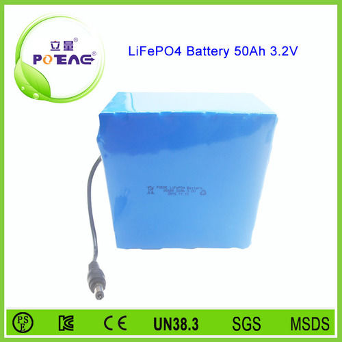 रिचार्जेबल लिथियम Lifepo4 बैटरी 3.2V 50Ah 