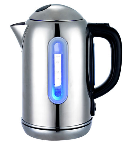 Stainless Steel Electric Kettle With Water Windows