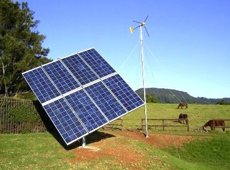 Wind and Solar Hybrid System