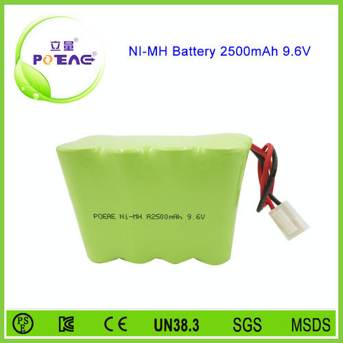 9.6V Nimh Battery Pack 2500mah
