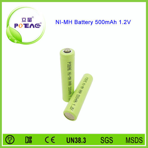 रिचार्जेबल Nimh 1.2v बैटरी Aaa 500mah