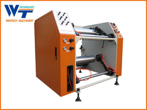 Semi Automatic Rewinding And Slitting Machine