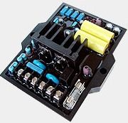 Alternator Voltage Regulator - 109 x 92 x 40 mm , Compact Low Cost Model for 3 Phase and 1 Phase Brushless Alternators with Over Excitation and Under Frequency Protection