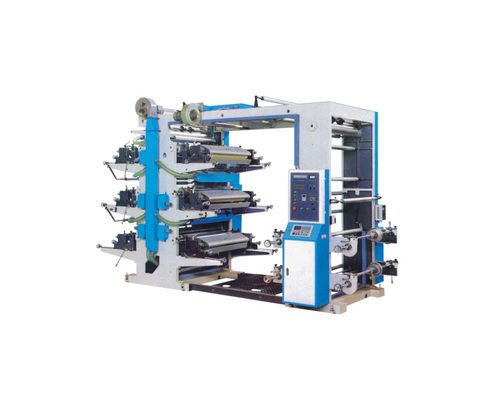  किफायती 6 कलर फ्लेक्सोग्राफिक प्रिंटिंग मशीन 