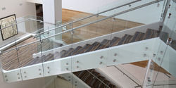 Customized Ss Glass Railing