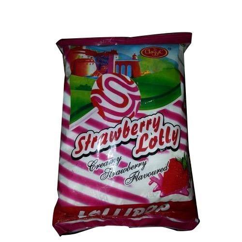 Strawberry Flavored Lollipop (Confectionery & Bakery Products)
