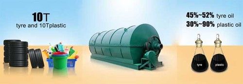 High Oil Rate Waste Plastic Pyrolysis Oil Plant