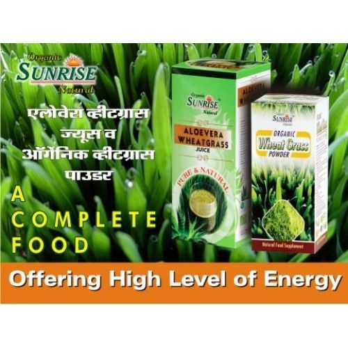 Organic Wheat Grass Powder - Premium Quality Nutrient-Rich Blend | High Chlorophyll, Enzymes, Amino Acids, Vitamins, No Added Sugar