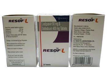 Resof L Ledipasvir And Sofosbuvir Tablets