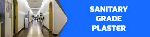 Sanitary grade plaster