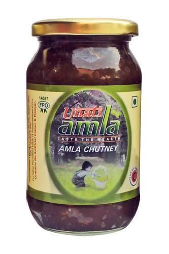 Amla Chutney - Wild Amla Fruit, Sugar, Ginger, Garlic | Sweet and Spicy Flavor with High Vitamin C, Improves Digestion, Enhances Meal Taste