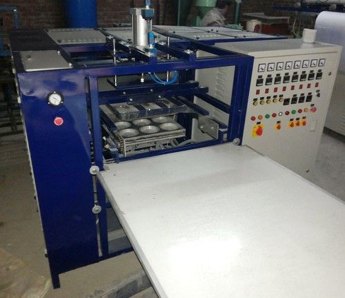 Automatic Thermocol Thali Plate And Dona Making Machine