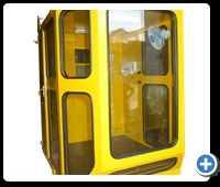 Operator Cabins - Hermetically Sealed Insulated Double Glass | Ergonomic Design for Optimum Visibility, Heavy Duty Operation