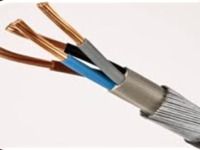 Armoured PVC Control Cable - Solid/Stranded Copper Conductor, Various Sizes with High Strength and Electrical Conduction Efficiency - Temperature Resistant Performance