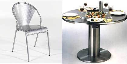 डाइनिंग टेबल और कुर्सी