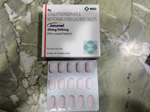 Janumet Tablets 50mg / 500 Mg