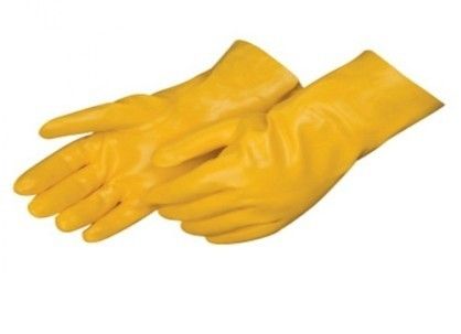 Pvc Cloth Supported Gloves