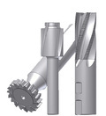 End Mill Routers Shank Tools Hss and Brazing Carbide