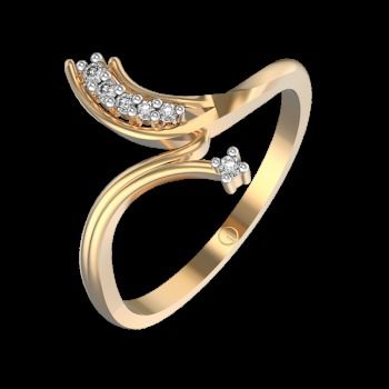 Diamond And Gold Ring