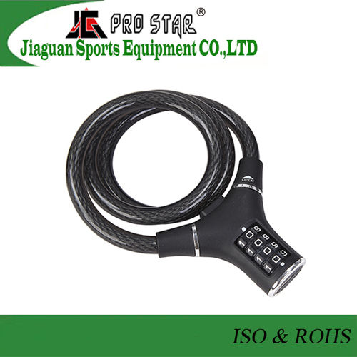 Anti-theft Combination Chain Bike Lock With Password For Cyclist