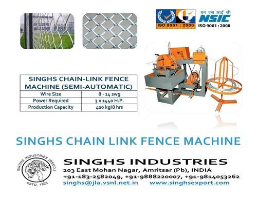 Chain Link Making Machine - ISO Certified, High-Quality Manufacturing Standards, Precision Engineering for Customized Solutions