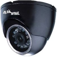 Dome Camera With IR LED Fitted On Three Axis Adjustable Support 