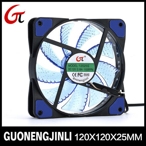 DC Cooling Fan With Large Air Flow For Cabinet (12V 12025)