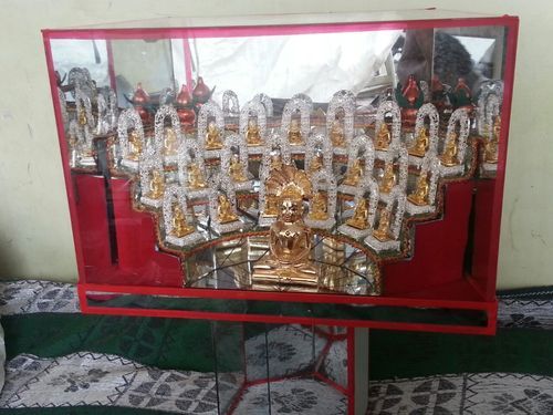 Jain Religious Glass Showcase