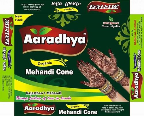 Organic Mehandi Cone