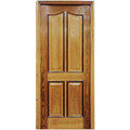 Round Wooden Panel Door