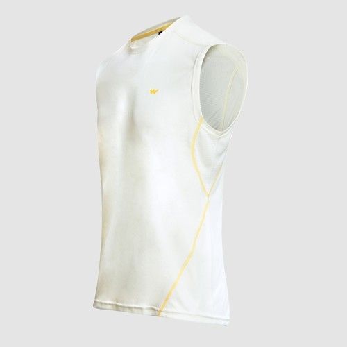 Men'S Runner Tank Antique White