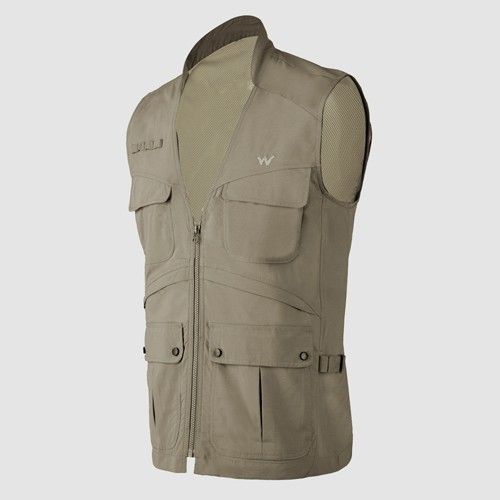 Plastic Men'S Utility Vest Walnut Brown