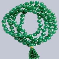 Green Hakik Agate Mala