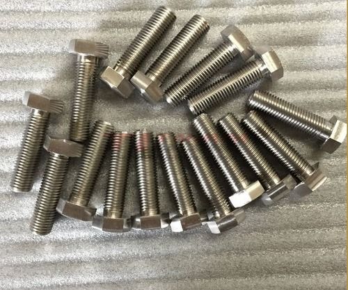 Titanium Hex Bolts Anodized