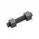 Stud Bolt With Heavy Hex Nuts